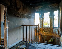 Процес на почистване след пожар